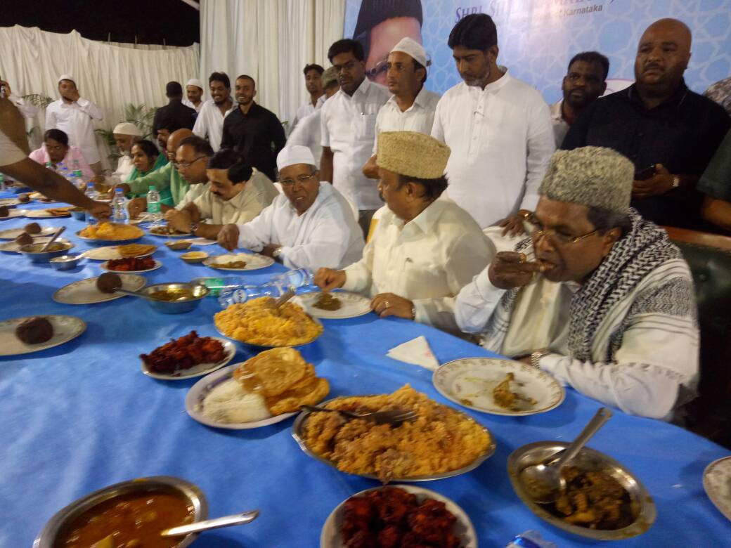 ಬೆಂಗಳೂರು ಅರಮನೆಯಲ್ಲಿ ಸರಕಾರದಿಂದ ಇಫ್ತಾರ್ ಕೂಟ